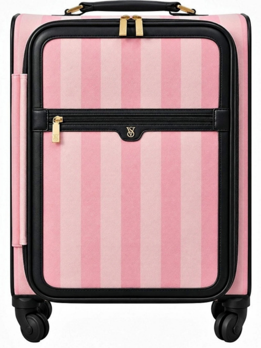 Victoria's Secret The VS Getaway Carry-On Suitcase Pink & Black
